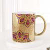 Buy Diwali Celebrations Personalized Metallic Mug - Gold