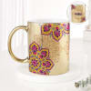 Diwali Celebrations Personalized Metallic Mug - Gold Online