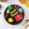 Shop Diwali Crackers Chocolate Truffle Cake (Half Kg)