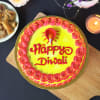 Gift Diwali Diya Cake (1 Kg)