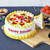 Gift Diwali Diya Rangoli Cake