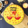 Buy Diwali Diyas Cake (Half kg)