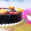 Gift Diwali Diyas Chocolate Truffle Cake (1.5kg)