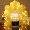 Diwali With Family Personalized LED Lamp With Black Base Online