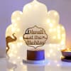 Shop Diwali With Family Personalized LED Lamp With Wooden Base