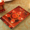 Gift Dodha Barfi with Kanha Mix Namkeen and Diwali Greeting Card