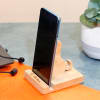 Buy Dog Shaped Personalized Wood Mobile Stand