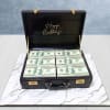 Dollars in Suitcase Fondant Cake (5 Kg) Online