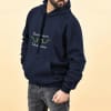 Gift Don't Know Quirky Fleece Hoodie For Men- Blue