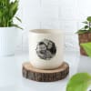 Don't Leaf Me Personalized Ceramic Planter - Without Plant Online