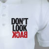 Gift Dont Look Back Polo T-shirt - White