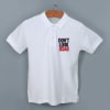 Shop Dont Look Back Polo T-shirt - White