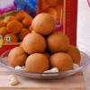 Buy Dori Dhaga Kalava with Beson Laddoo and Cashews