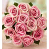 Dozen Pink Roses Bouquet Online