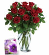 Dozen Roses n Card Online