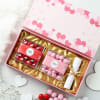 Buy Dragees Gift Box With Personalized Anniversary Card