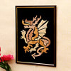 Gift Dragon Wooden Relief Painting