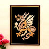 Dragon Wooden Relief Painting Online