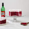 Buy Dramatic and Delicious Red Velvet Cake (1 Kg)