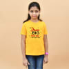 Dream Big Little One Yellow T-Shirt for Girls Online