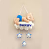 Dreamy Teddy Personalized Wall Hanging Online