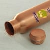 Gift Drink All Your Water Personalized Copper Water Bottle