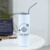 Drink More Water Personalized Stainless Steel Tumbler With Straw Online