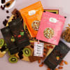 Dry Fruits And Chocolates New Year Gift Tray Online