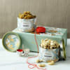 Dry Fruits Gift Box with Roli, Chawal Container Online