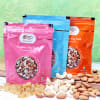 Shop Dry Fruits in Birthday Personalized Wooden Holder