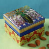 Shop Dry Fruits in Designer Box with Roli, Chawal Container