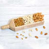 Buy Dry Fruits with Personalized Wooden Holder