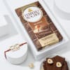 Dude Rakhi And Chocolate Combo Online