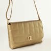 Gift Dull Gold Personalized Structured Sling Bag