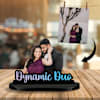 Gift Dynamic Duo Personalized Acrylic Photo Frame