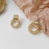 Gift Earrings - Coil Pattern - Gold - Juju Joy