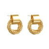 Buy Earrings - Coil Pattern - Gold - Juju Joy