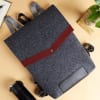 Eco-friendly Felt Backpack - Light Grey Online