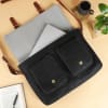 Gift Eco-friendly Felt Personalized Laptop Bag - Charcoal Grey