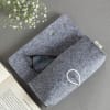 Buy Eco-friendly Felt Personalized Spectacles Holder - Light Grey