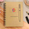 Eco Friendly Spiral Notebook - Customized with Logo and Message Online