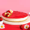 Eggless Strawberry Cheesecake Online