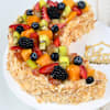 Buy Eid Mubarak Crescent Fruit Cake (1 Kg)