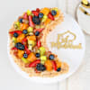 Eid Mubarak Crescent Fruit Cake (1 Kg) Online