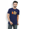 Ek Numbari Bhai T-shirt - Navy Blue Online