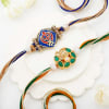 Gift Ek Omkar & Khanda Rakhi Set Of 2