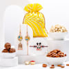 Elegant Bhaiya Bhabhi And Kids Rakhi Hamper Online