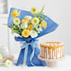 Elegant Blooms And Butterscotch Delight Combo Online