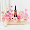 Elegant Blooms And Wine Delight Online