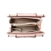 Shop Elegant Charm Handbag With Detachable Strap - Crepe Pink/ Blush Pink